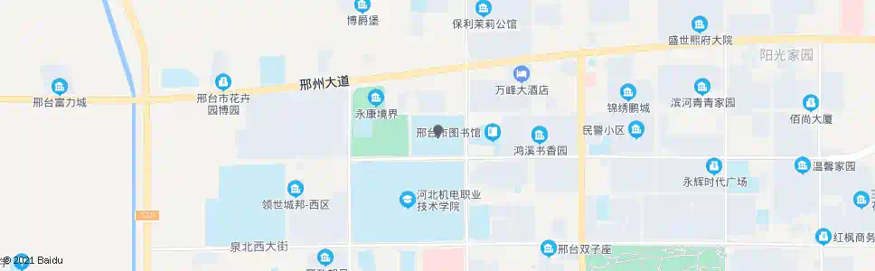 邢台邢台技师学院_公交站地图_邢台公交_妙搜公交查询2025