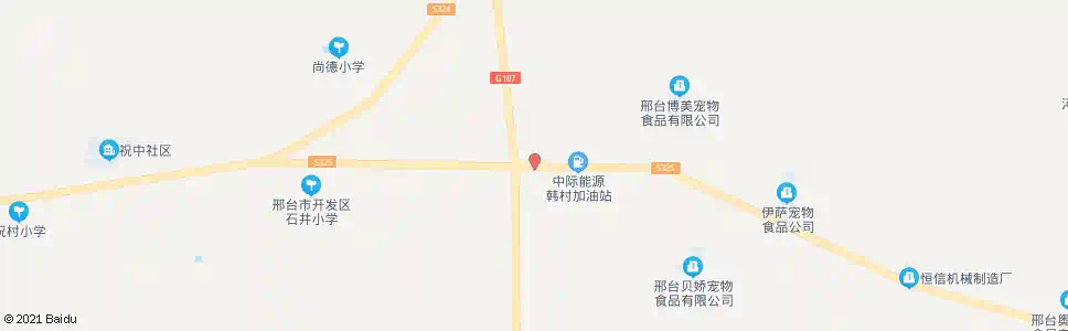 邢台韩村西站_公交站地图_邢台公交_妙搜公交查询2025