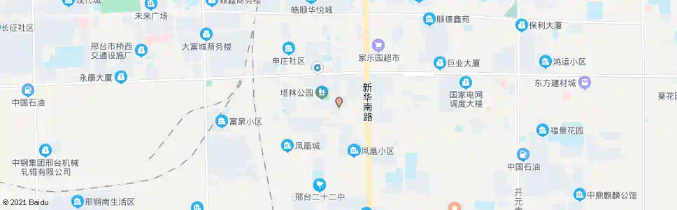 邢台塔林小区_公交站地图_邢台公交_妙搜公交查询2025