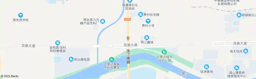 邢台滨江路七里河大桥_公交站地图_邢台公交_妙搜公交查询2025