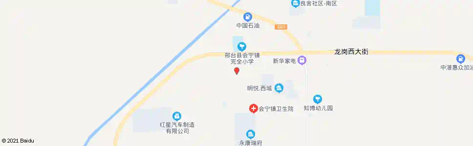 邢台会宁镇政府_公交站地图_邢台公交_妙搜公交查询2025