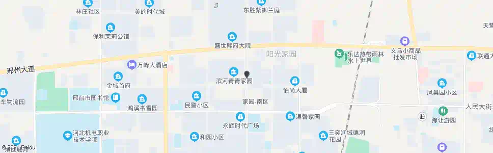 邢台青青家园_公交站地图_邢台公交_妙搜公交查询2025