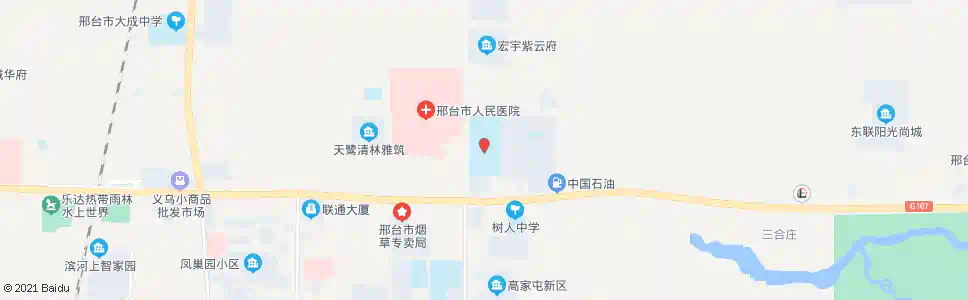 邢台二中北校区_公交站地图_邢台公交_妙搜公交查询2025