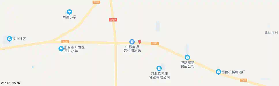 邢台韩村中站_公交站地图_邢台公交_妙搜公交查询2025