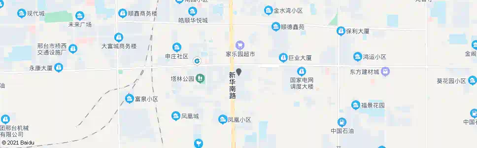 邢台冀南装饰城_公交站地图_邢台公交_妙搜公交查询2025