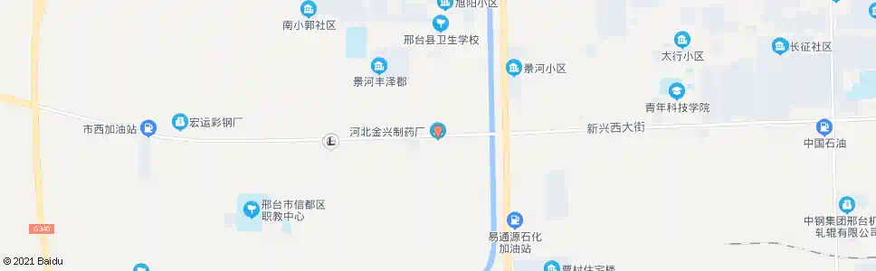 邢台金兴药厂_公交站地图_邢台公交_妙搜公交查询2025