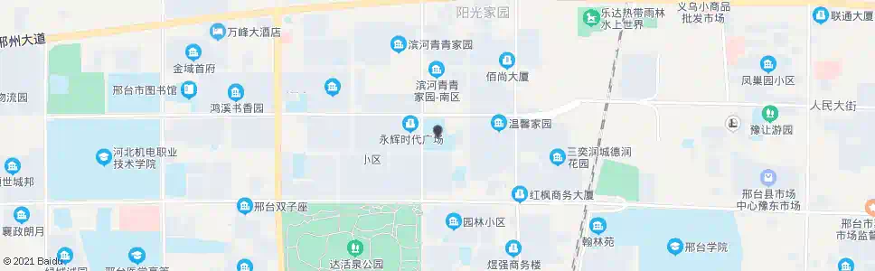 邢台蓝天双语小学_公交站地图_邢台公交_妙搜公交查询2025