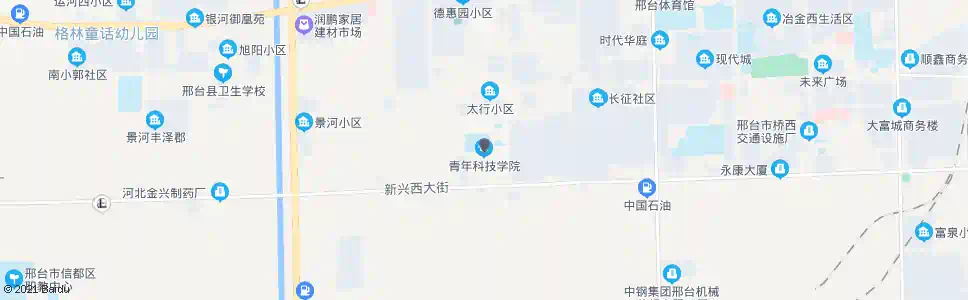 邢台邢西市场(青年科技学校)_公交站地图_邢台公交_妙搜公交查询2025