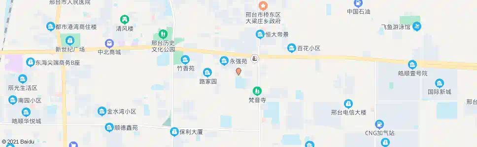 邢台桥东医院_公交站地图_邢台公交_妙搜公交查询2025