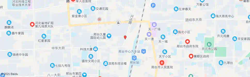 邢台拥军街东口_公交站地图_邢台公交_妙搜公交查询2025