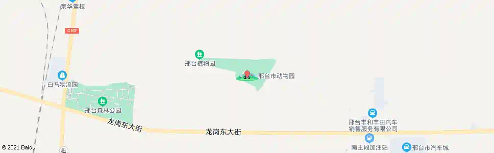 邢台动物园路口_公交站地图_邢台公交_妙搜公交查询2025