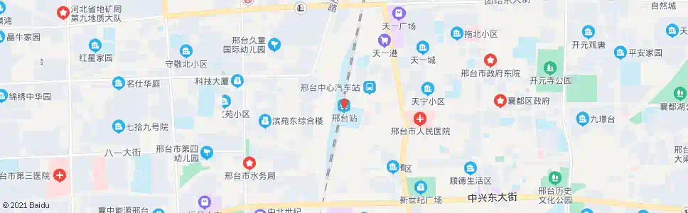 邢台北桥_公交站地图_邢台公交_妙搜公交查询2025