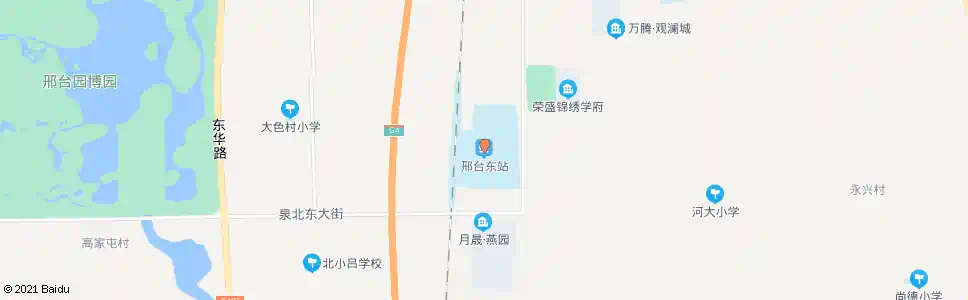 邢台县政府东_公交站地图_邢台公交_妙搜公交查询2025