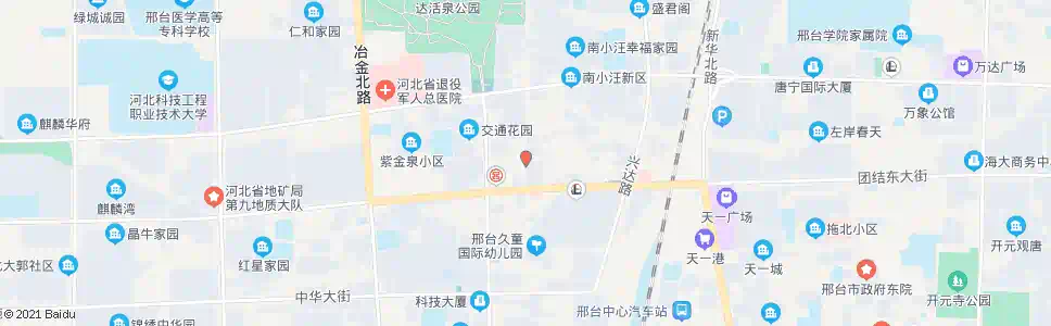 邢台紫金泉街西口_公交站地图_邢台公交_妙搜公交查询2025