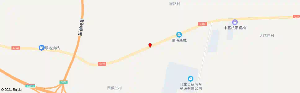 邢台东侯兰路口_公交站地图_邢台公交_妙搜公交查询2025