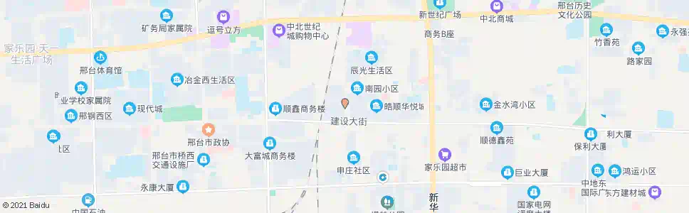 邢台南园路西口_公交站地图_邢台公交_妙搜公交查询2025
