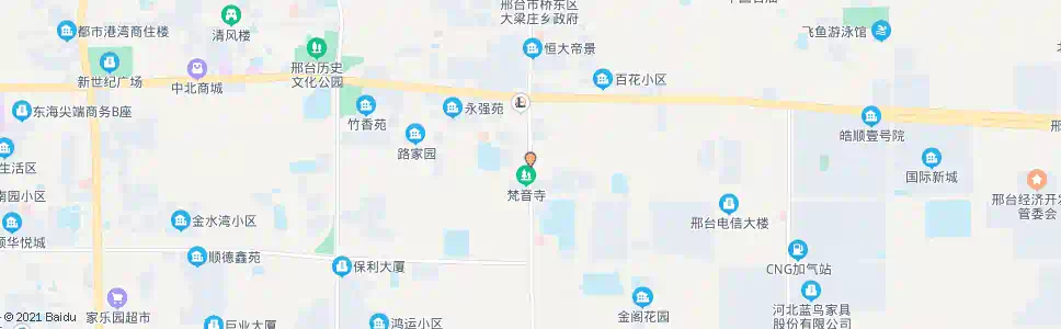 邢台桥东区家属院_公交站地图_邢台公交_妙搜公交查询2025