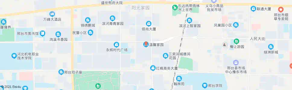 邢台温馨家园北_公交站地图_邢台公交_妙搜公交查询2025