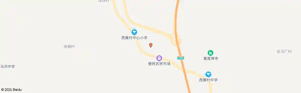 邢台西黄村西站_公交站地图_邢台公交_妙搜公交查询2025