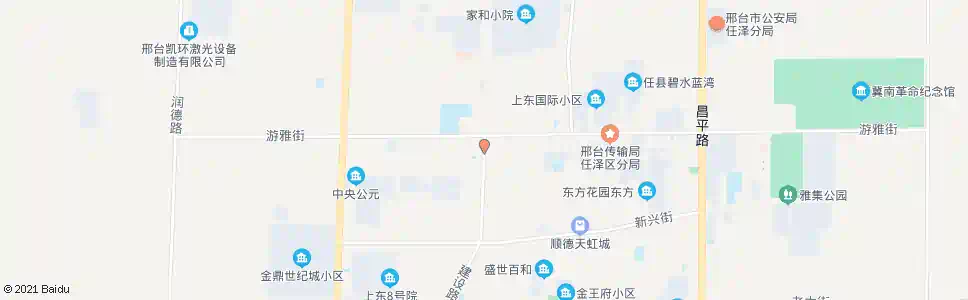 邢台锦秀家园_公交站地图_邢台公交_妙搜公交查询2025