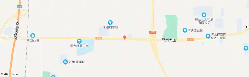 邢台李道村_公交站地图_邢台公交_妙搜公交查询2025