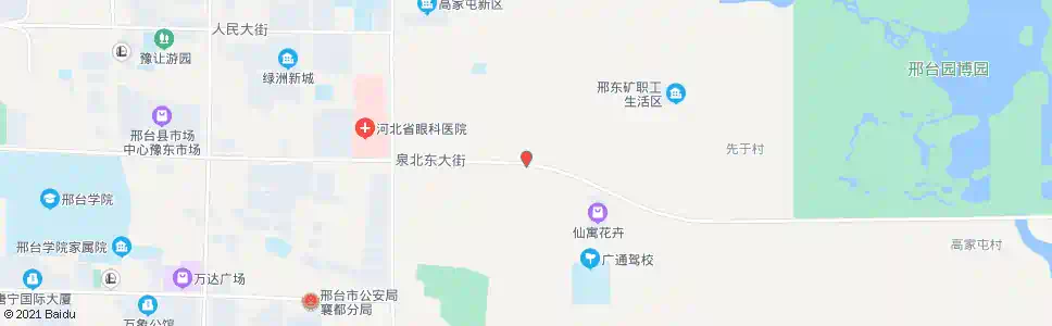 邢台北张家屯路口_公交站地图_邢台公交_妙搜公交查询2025
