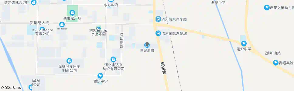 邢台世纪新城_公交站地图_邢台公交_妙搜公交查询2025