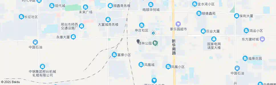 邢台新兴地道桥东口_公交站地图_邢台公交_妙搜公交查询2025