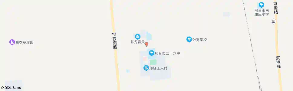 邢台卧龙庄_公交站地图_邢台公交_妙搜公交查询2025