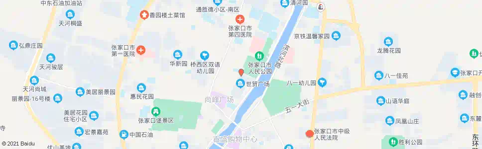 张家口镇塑楼_公交站地图_张家口公交_妙搜公交查询2025