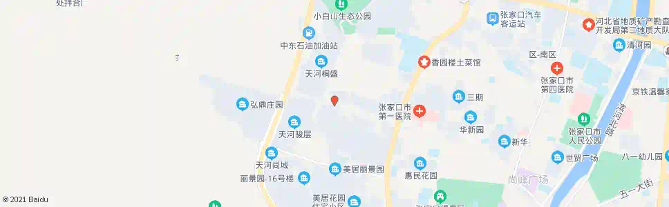 张家口祭风台街_公交站地图_张家口公交_妙搜公交查询2025