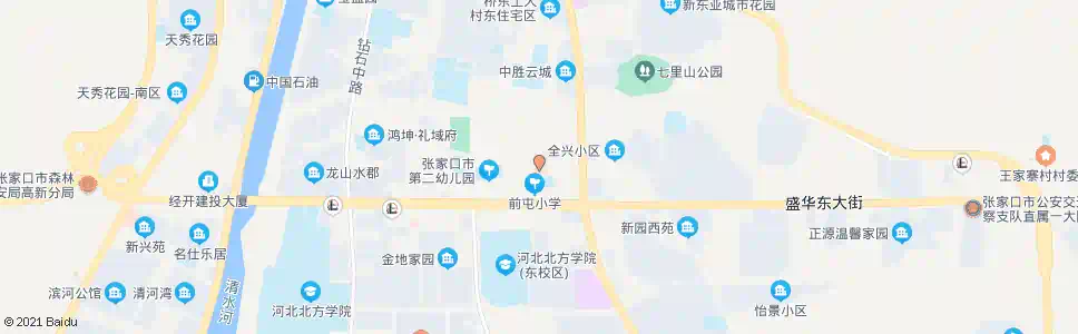 张家口市第五医院_公交站地图_张家口公交_妙搜公交查询2025
