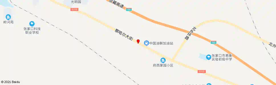 张家口朱家庄_公交站地图_张家口公交_妙搜公交查询2025