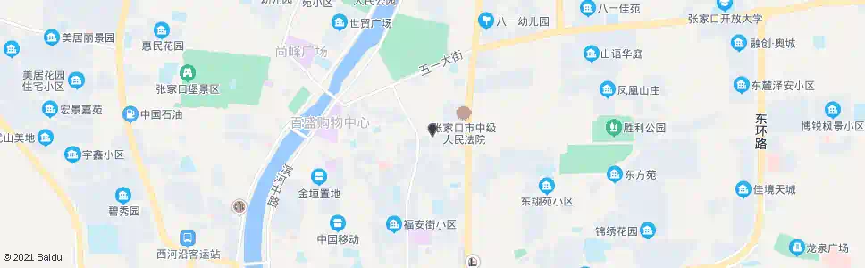 张家口东安大街_公交站地图_张家口公交_妙搜公交查询2025