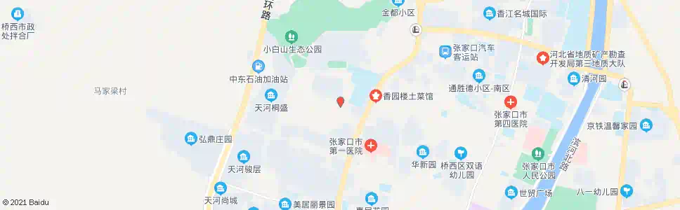 张家口南瓦盆窑大街_公交站地图_张家口公交_妙搜公交查询2025