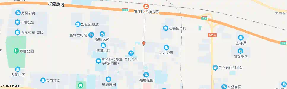 张家口大北街_公交站地图_张家口公交_妙搜公交查询2025