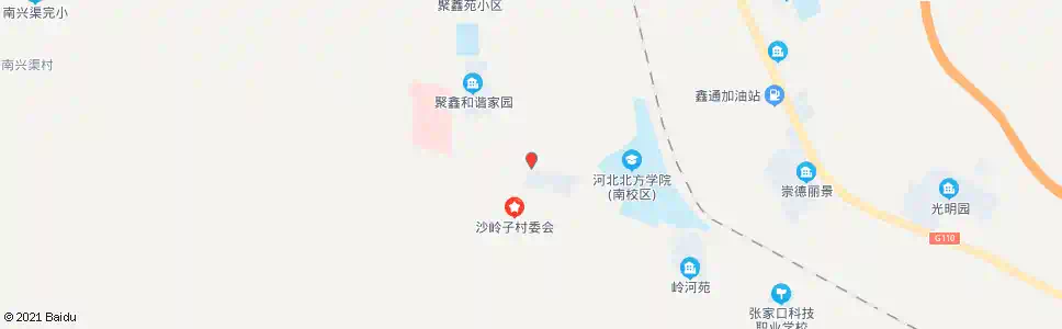 张家口沙岭子村_公交站地图_张家口公交_妙搜公交查询2025
