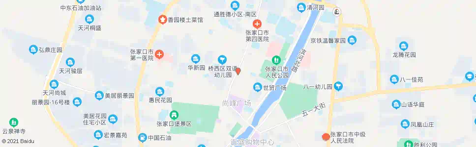 张家口日上批发市场_公交站地图_张家口公交_妙搜公交查询2025