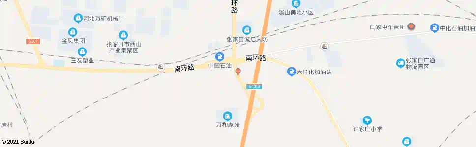 张家口西拨子_公交站地图_张家口公交_妙搜公交查询2025