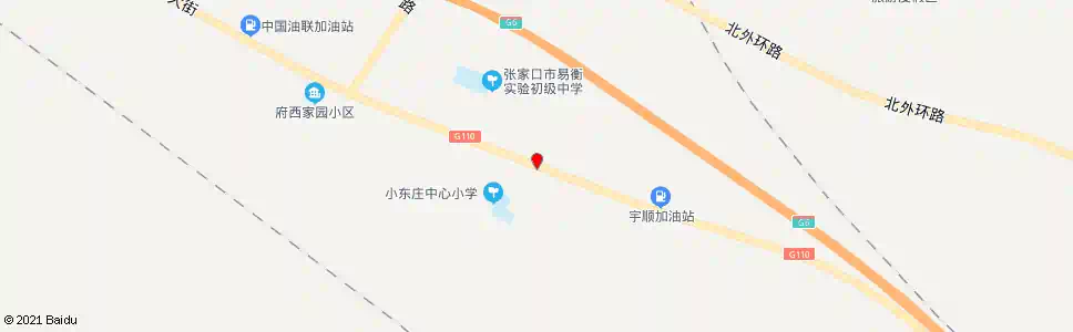张家口干校_公交站地图_张家口公交_妙搜公交查询2025