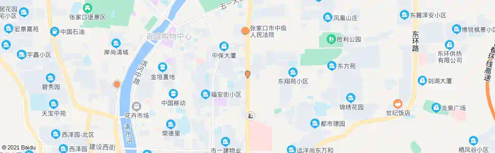 张家口土儿沟前街_公交站地图_张家口公交_妙搜公交查询2025