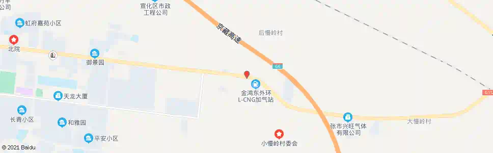 张家口后慢岭_公交站地图_张家口公交_妙搜公交查询2025