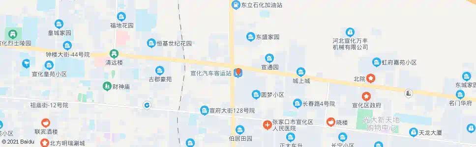 张家口宣化长途汽车站_公交站地图_张家口公交_妙搜公交查询2025