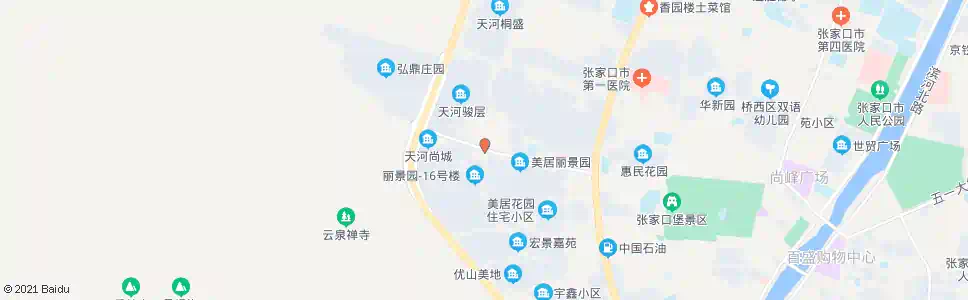 张家口劳教所(赐儿山庄园)_公交站地图_张家口公交_妙搜公交查询2025