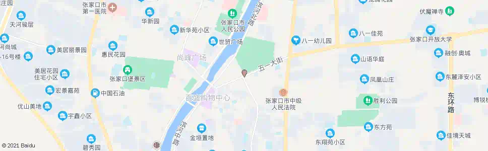 张家口五一大街_公交站地图_张家口公交_妙搜公交查询2025