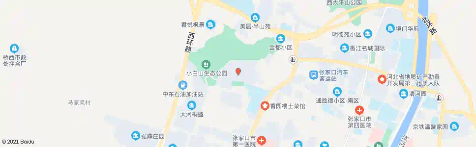 张家口天宝花园_公交站地图_张家口公交_妙搜公交查询2025