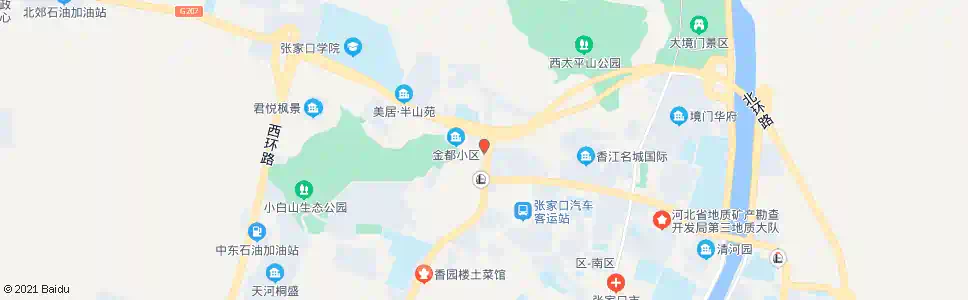张家口张家口平门_公交站地图_张家口公交_妙搜公交查询2025