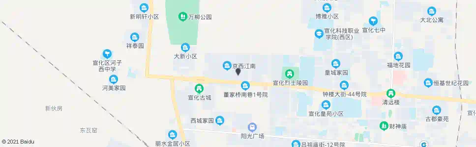 张家口京西江南_公交站地图_张家口公交_妙搜公交查询2025