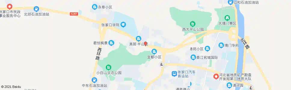 张家口三道沟_公交站地图_张家口公交_妙搜公交查询2025
