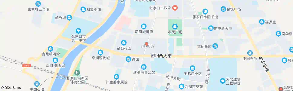 张家口老鸦庄_公交站地图_张家口公交_妙搜公交查询2025